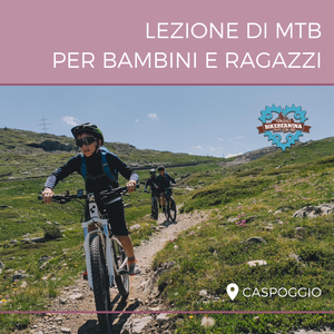 Lezione Mtb per bambini e ragazzi