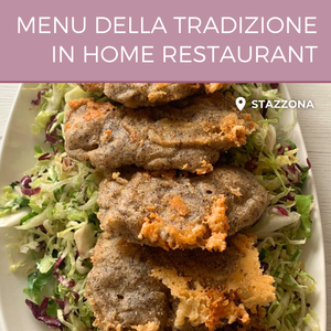 Cena in home restaurant - menù della tradizione