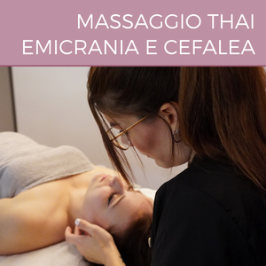 Massaggio thai emicrania e cefalea