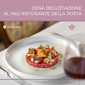 Cena con menu degustazione (prezzo per persona)