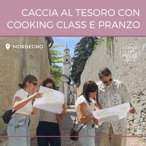 Caccia al tesoro con cooking class di pizzoccheri e pranzo