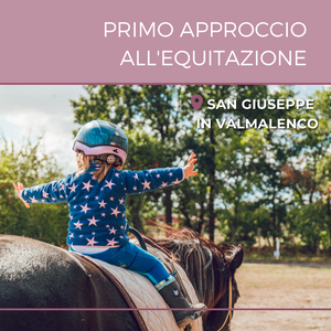 Primo approccio all'equitazione